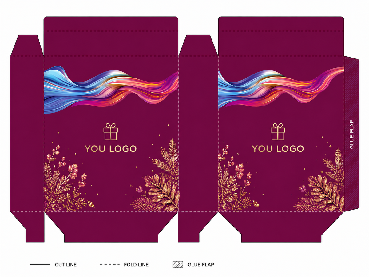 Custom Holiday Paper Gift Bags for Retail & Seasonal Promotions