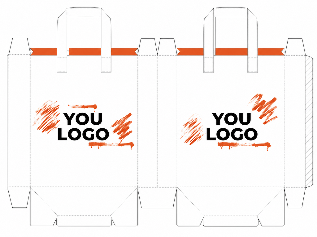 Custom Luxury Paper Shopping Bags for Fashion Retail