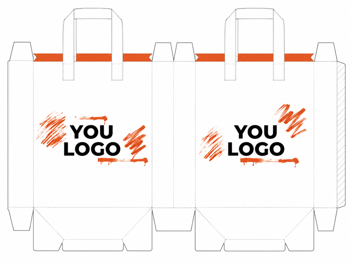 Custom Luxury Paper Shopping Bags for Fashion Retail