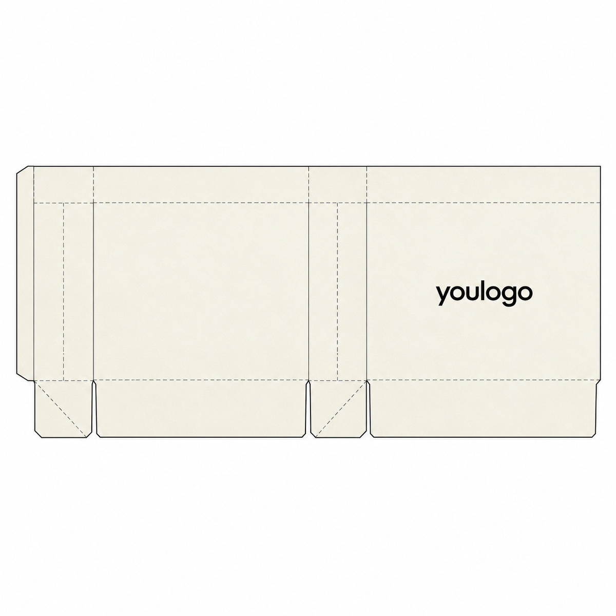 Custom 250gsm White Card Paper Shopping Bags with Wide Woven Handles