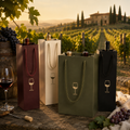 Custom Luxury Wine Bags – Premium Single & Double Bottle Packaging